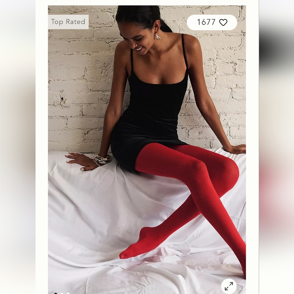 NWT By Anthropologie Opaque Tights